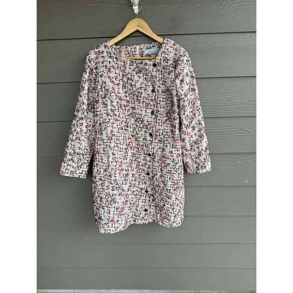 Adelyn Rae Felipe lurex tweed dress - Picture 2 of 6